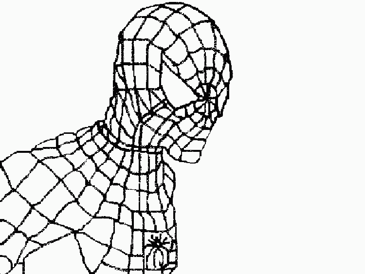 Spiderman Coloring Pages 1